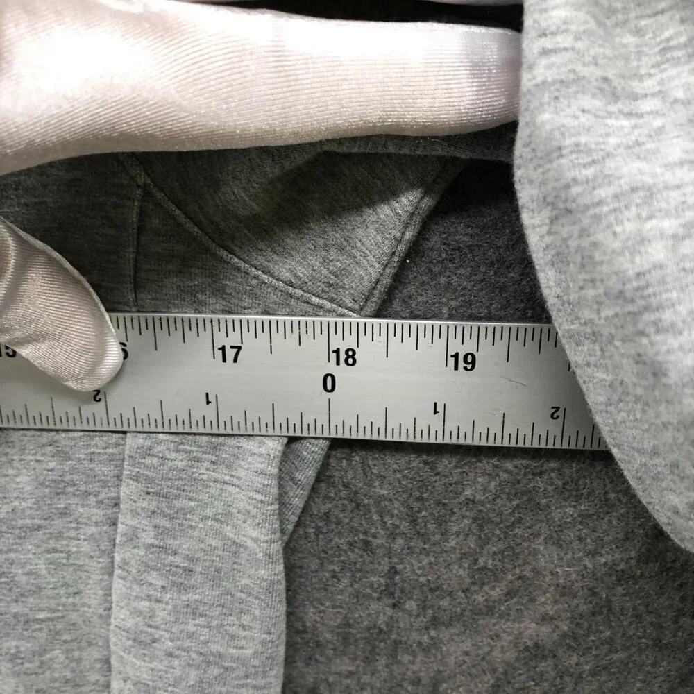 Nike Sports Hoody Youth Girls M 8-10 Gray Full‎ Zip Stretch Athletic Knit